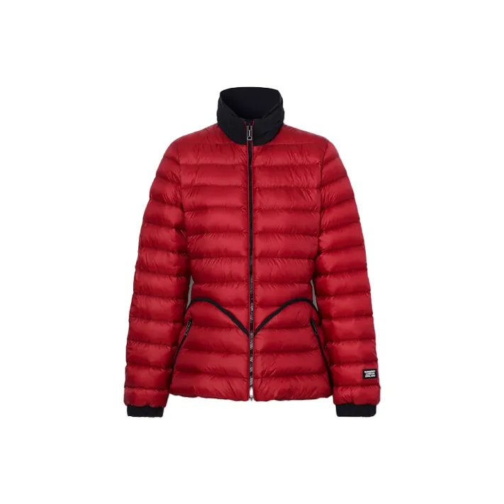 Burberry Down Jackets Women's Deep Red-0