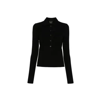 PINKO Collared Long Sleeve Shirt