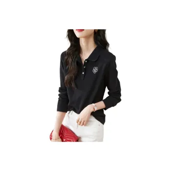 Mo Han Yi Mei Polo Shirt Women's Black