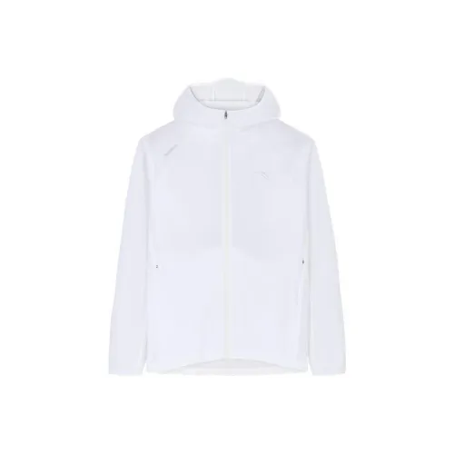 Anta Running Collection Jackets Coats Women's Pure White
