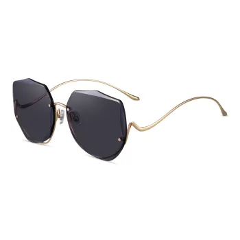 HORIEN Irregular Shape Sunglasses Women's