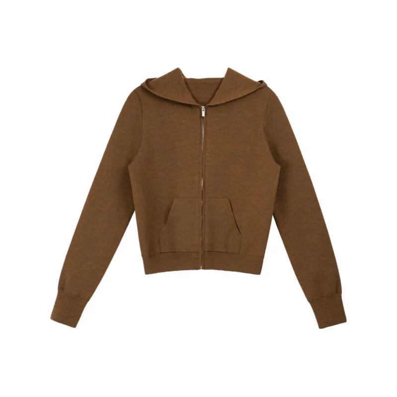 INSISFEMME Sweatshirts Women's Peru Brown-0