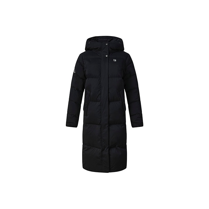 [ FILA ]★Premium Out Pocket  Down Padded Jacket Fila F+ Panino Puffer Jacket | Blue | FARFETCH