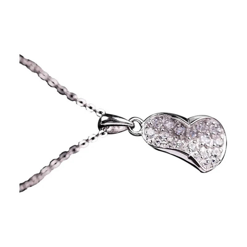 IDEE CREATIVE IDEA FOR YOU 925 Sterling Silver With Simulated Gemstone Necklaces Women's-2