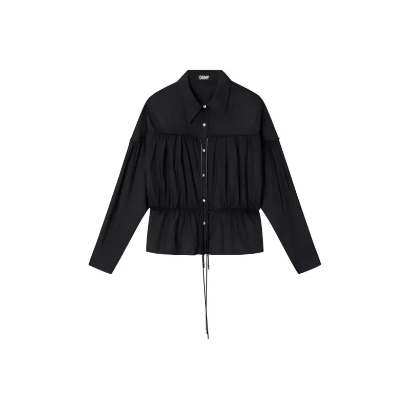 DKNY Jackets & Coats Women's Black-0