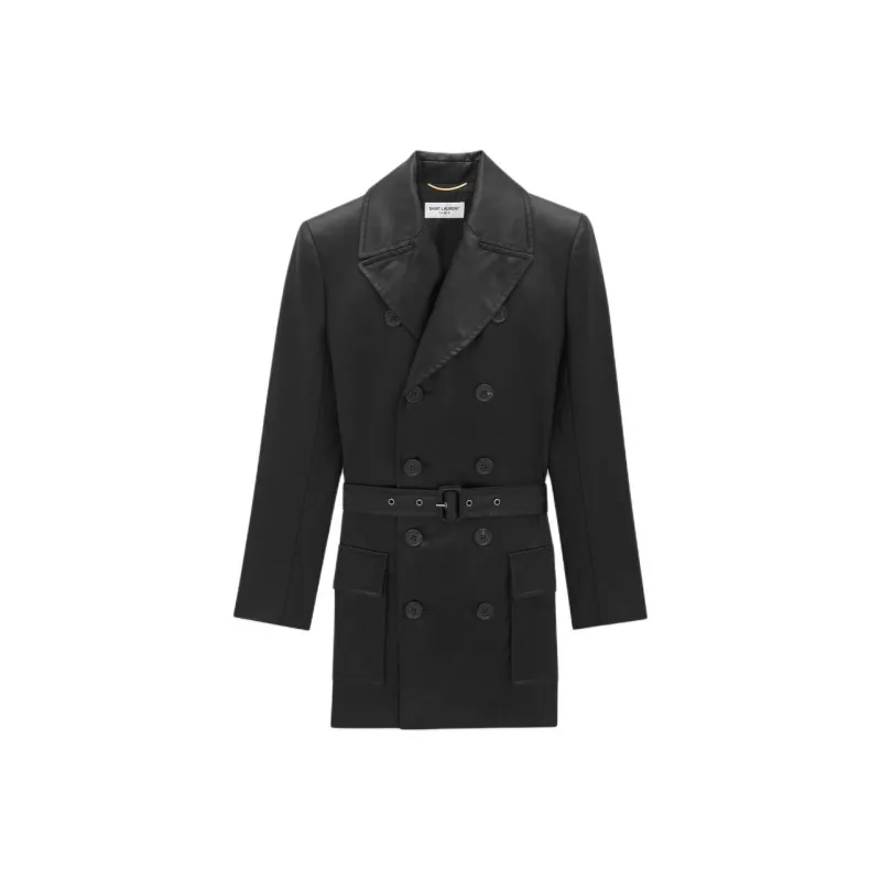 SAINT LAURENT Saharienne Double breasted Blazer-0