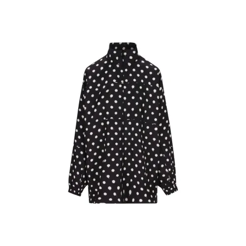 Balenciaga SS22 Jackets Coats Regular Fit Women's Black