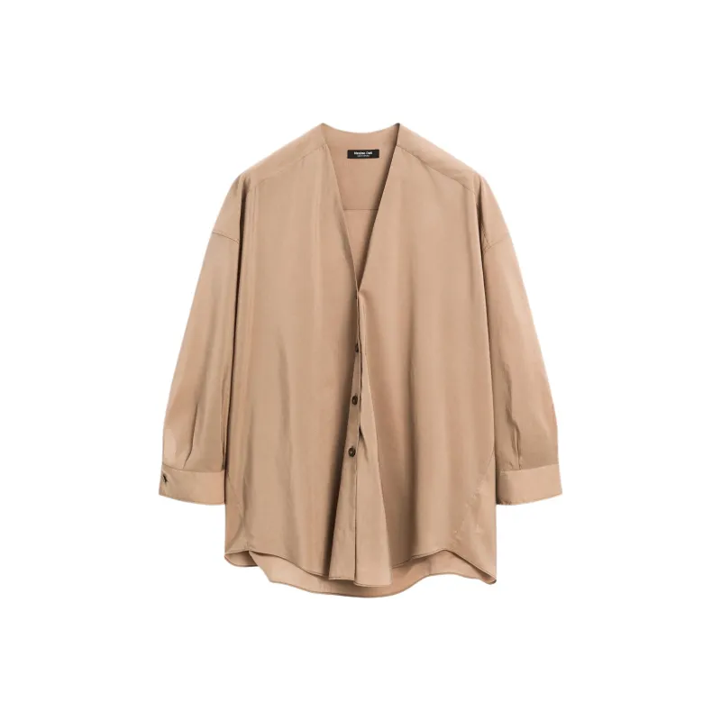 Massimo Dutti Shirt Women's Brown-0