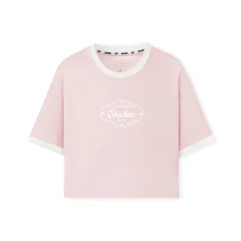 Skechers T-Shirt Women's Nude Pink
