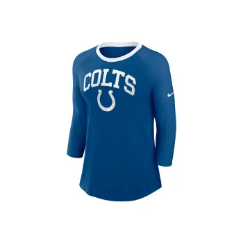 Nike Indianapolis Colts Women's Nike Nfl 3/4 Sleeve T Shirt