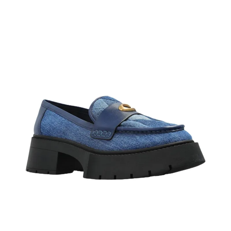 COACH Loafers Women's Blue-2