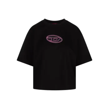 DIESEL T Buxt Crop OD T shirt