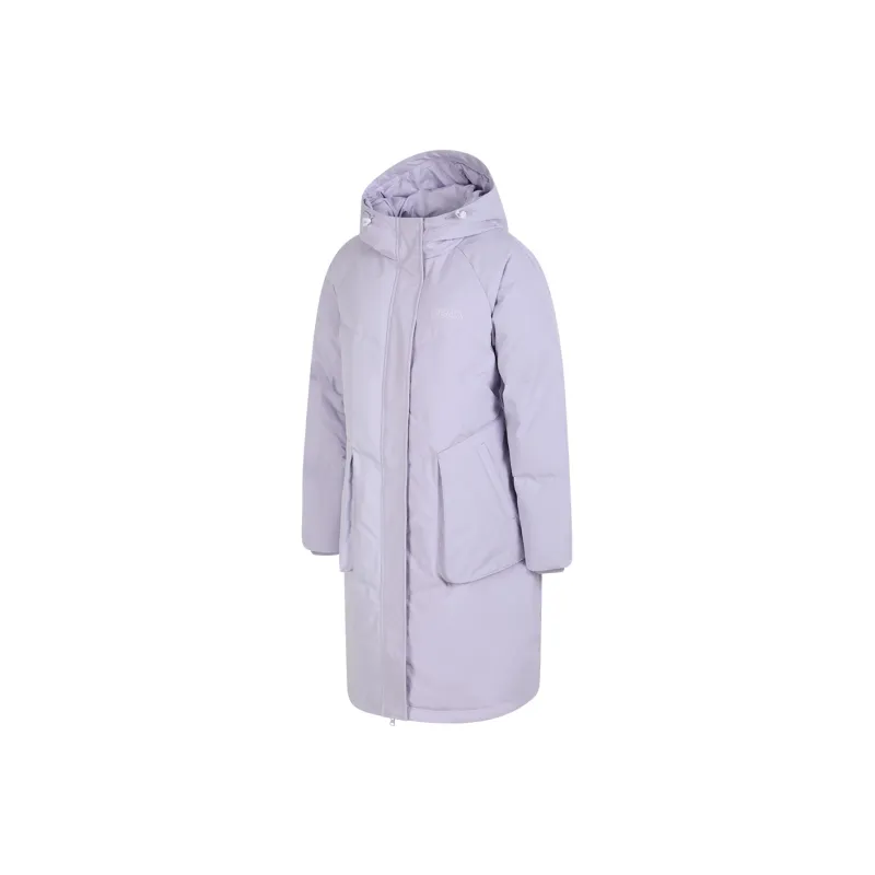 PEAK Hooded Down Jacket Women's Pure Purple-0