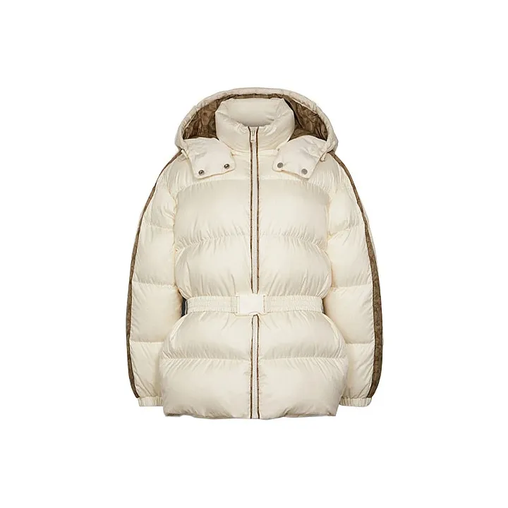 COACH Down Jackets Women's Ecru-0
