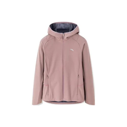 ANTA Running Collection Jackets Women's Dusty Purple Gray