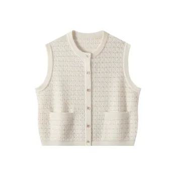 H YXIANG Knitwear Women's White