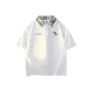 White Green Plaid Collar