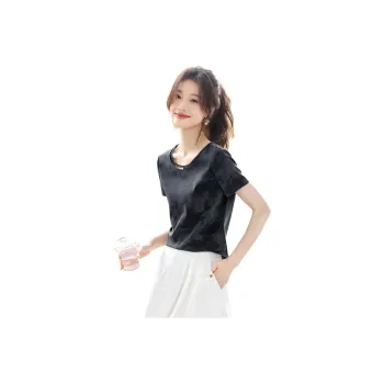 Mo Han Yi Mei T Shirt Women's Navy Blue