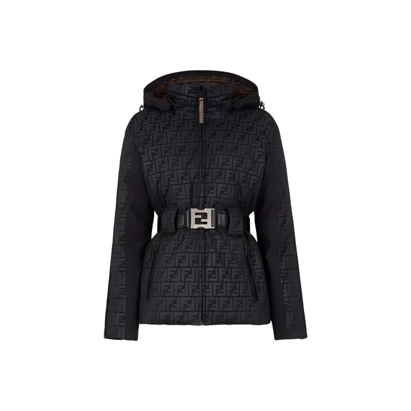 FENDI Reversible FF embossed Ski Jacket-0