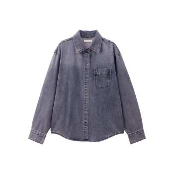 UNIQLO Shirts Women's 75 Bellflower Purple