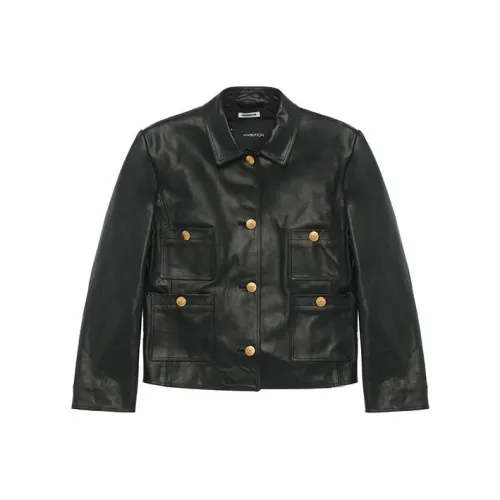 PushBUTTON Jackets Women's Black
