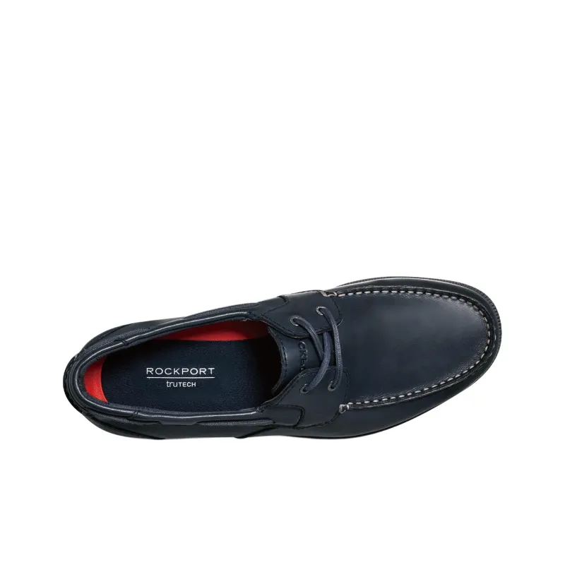 ROCKPORT SOUTHPORT Boat Shoes Men's Marine Blue-2
