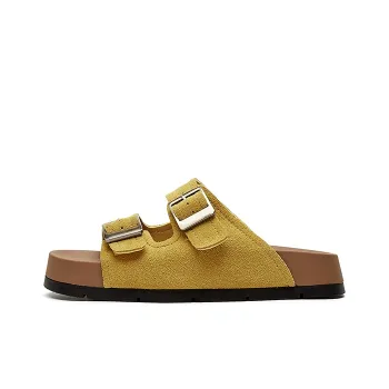 DAPHNE Rubber Sole Quiet Slide Slippers Women's