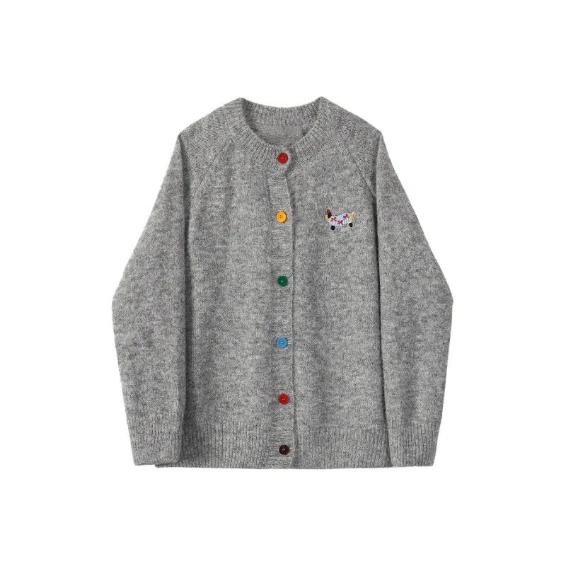 PAZZO Sweet Style Versatile Design Knitted Fabric Cardigan Women's-2