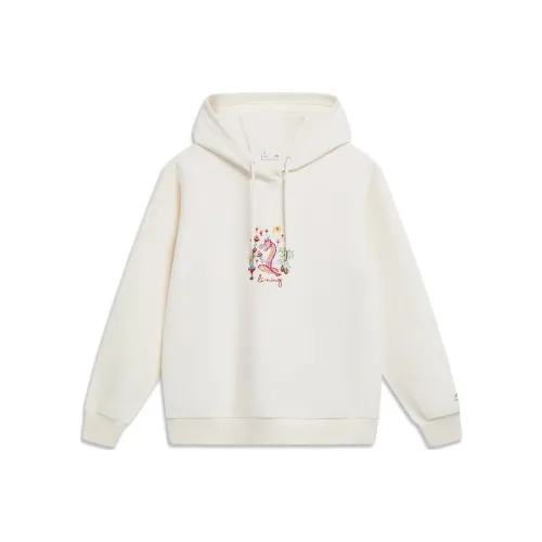 LiNing Rijin Doujin Collection Sweatshirt Women's Ecru