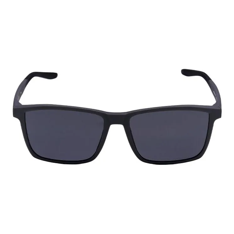 Nike Plastic Rectangular Sunglasses Unisex Black-1