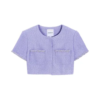 Bebe SS24 Jackets & Coats Women's Purple
