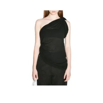 RICK OWENS One Shoulder T Shirt