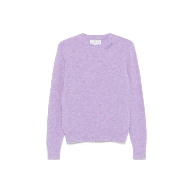 MC2 Saint Barth Sorbonne Logo Embroidered Jumper-0