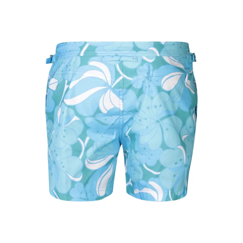 TOM FORD Psychedelic Floral Print Swim Shorts-1