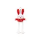 New Chinese Style Pull-Ear Bunny-White