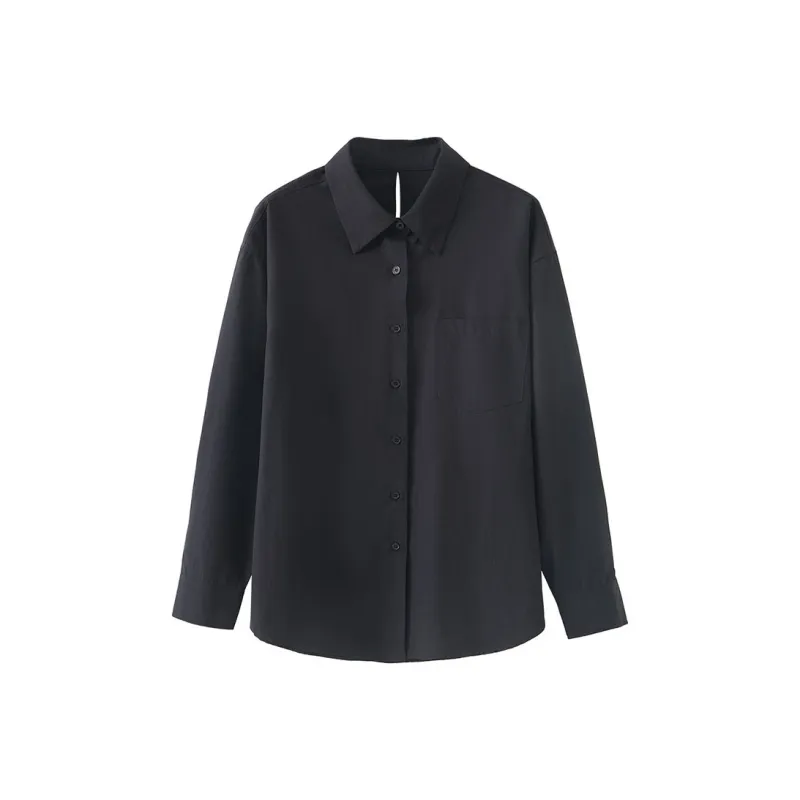 CHARM PICK Shirts Women's Black-0