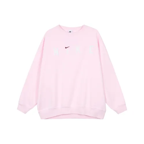 Nike AS W NSW COZY FLC OS CRW Sweatshirt Women's Pink