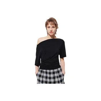 MO&CO T Shirts Women's Black