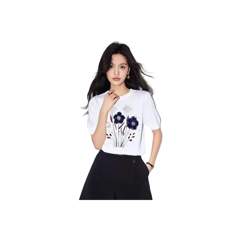 Love Elaine Summer Regular T Shirt Women's-1