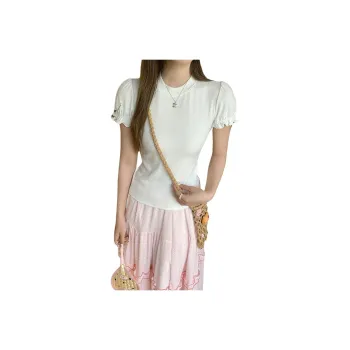 Mu Xiao Xin Set in Sleeve T Shirt Women's