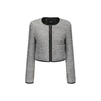 GIMING Jackets & Coats Women's Silver+Black