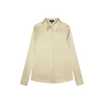 THEORY Shirts Women's Champagne