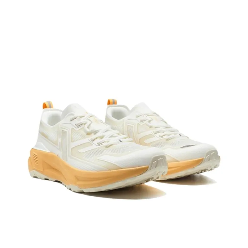 XTEP Anti Slip Wear Resistant Low Top Casual Running Shoes Men's Sail White-2