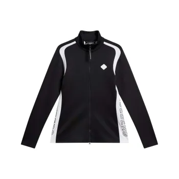 J.Lindeberg Solar Full Zip Mid Layer Jackets & Coats Women's Black