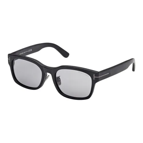 TF Plate Frame Square Sunglasses Unisex Black