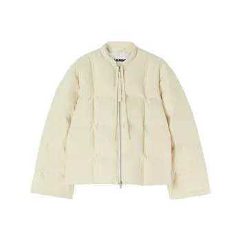 JIL SANDER Down Jacket Women's Ecru
