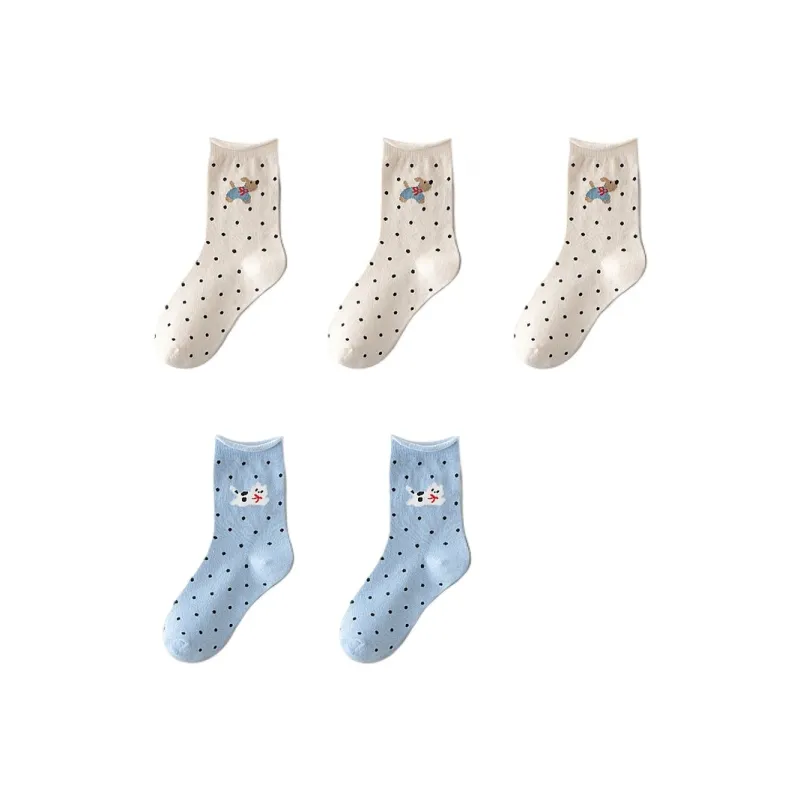 H YXIANG Mid Calf Socks Women's Combo Set-30