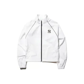 MLB SS24 New York Yankees Jackets Coats Women's Ivory