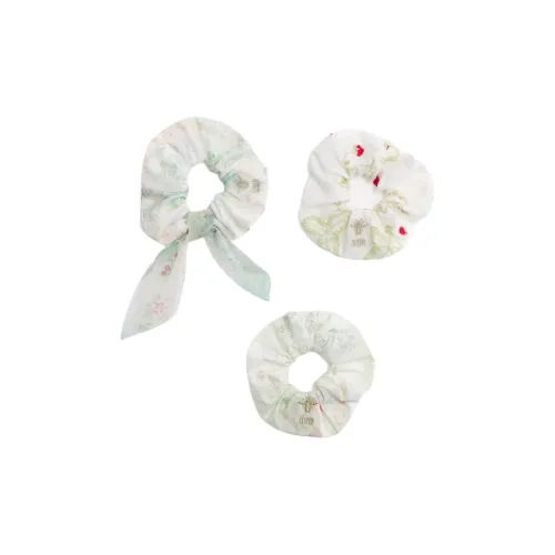 DIOR Polyamide, Cotton, Polyester, Sheer, Cotton Poplin Hair Ties Kids' White
