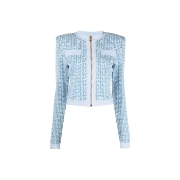 BALMAIN Jackets Women's Blue